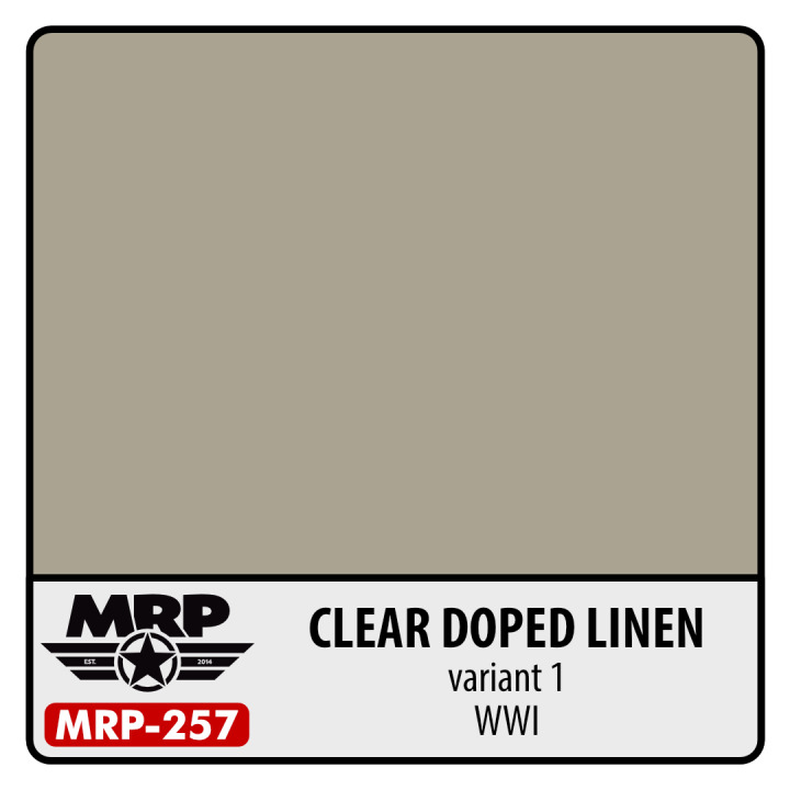 Boxart Clear Doped Linen – variant 1 (WWI)  MR.Paint