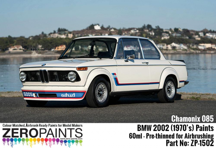 Boxart BMW 2002 (1970's) Paints - ZP-1502 Chamonix - 085  Zero Paints
