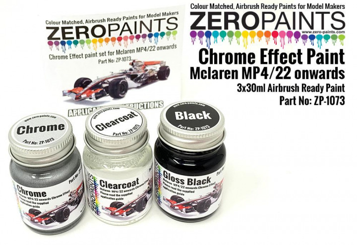 Boxart Chrome Effect(Mclaren MP4/22 onwards) ZP-1073 Zero Paints