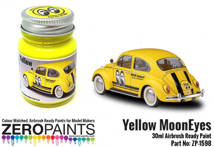 Boxart Mooneyes (Moon) Yellow  Zero Paints