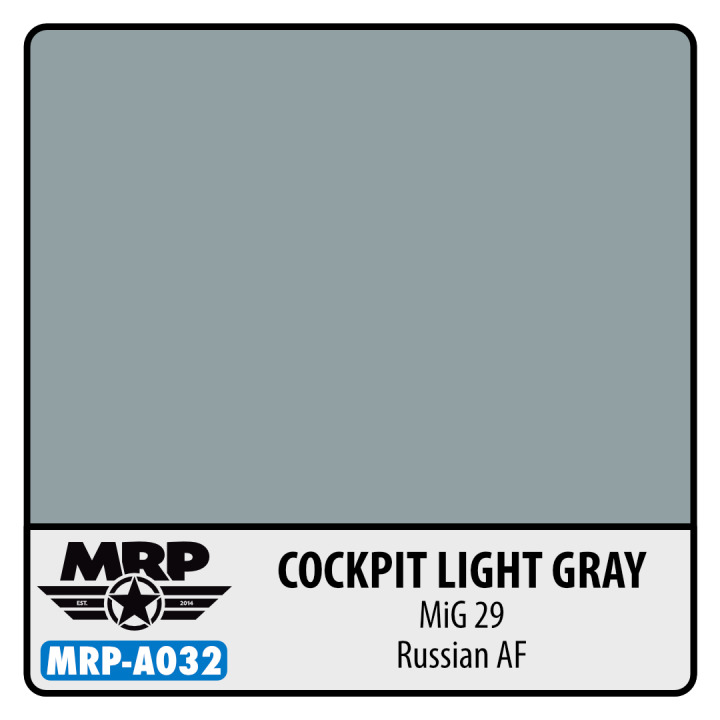 Boxart Cockpit Light Grey (MiG-29) Russian AF  MR.Paint