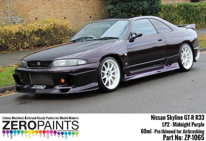 Boxart Nissan GT-R (1970 - 2015) - ZP-1065 LP2 - Midnight Purple  Zero Paints