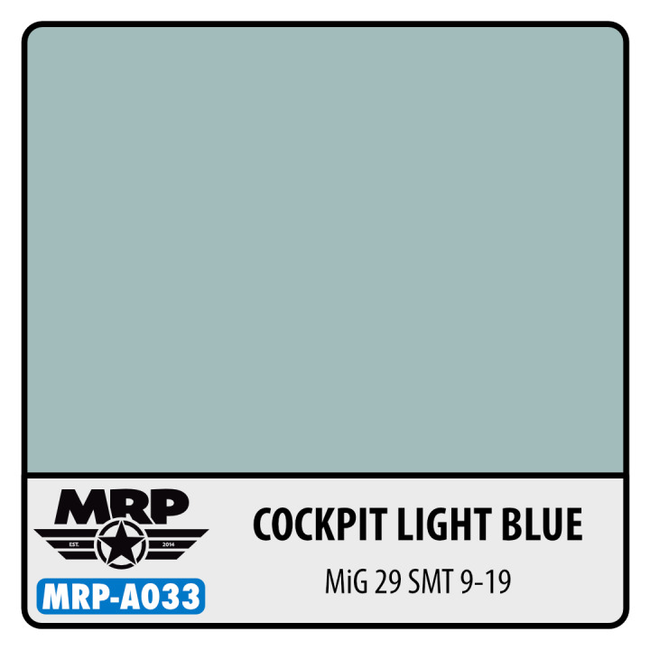 Boxart Cockpit Light Blue (MiG-29 SMT 9-19) Russian AF  MR.Paint