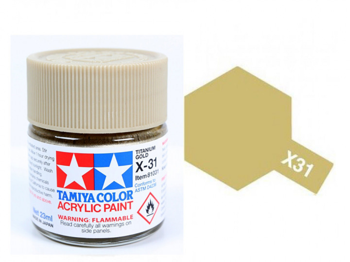 Boxart Titanium Gold 81031 Tamiya