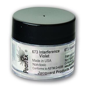 Boxart Interference Violet JPXU673 Pearl Ex Powdered Pigments