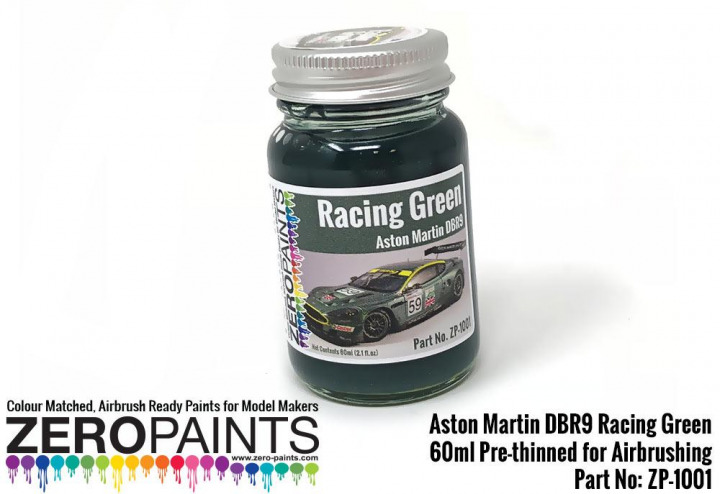 Boxart Aston Martin DBR9 Racing Green  Zero Paints