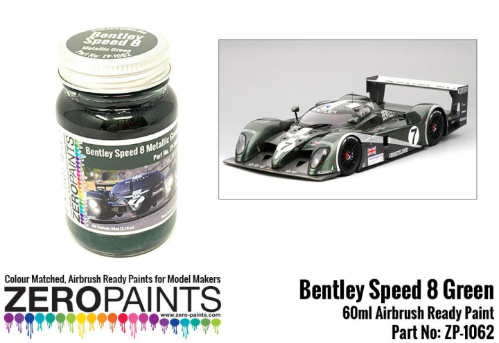 Boxart Bentley Speed 8 Green  Zero Paints