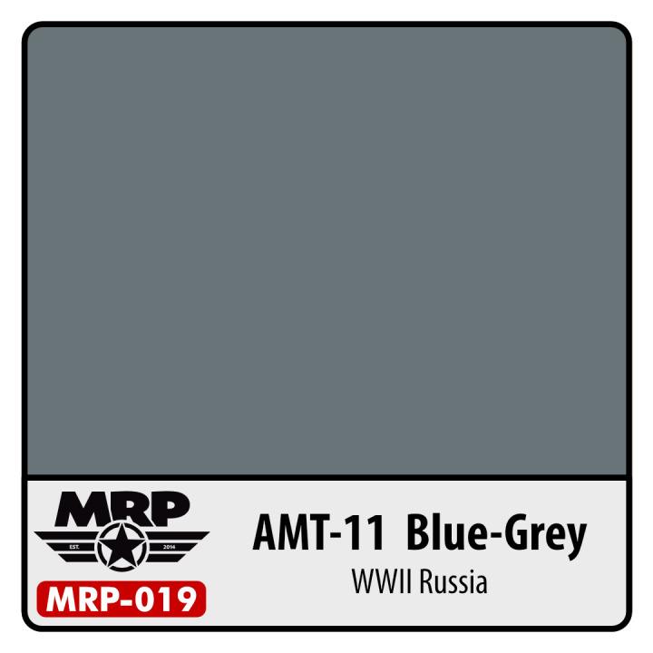 Boxart AMT-11 Blue Grey  MR.Paint
