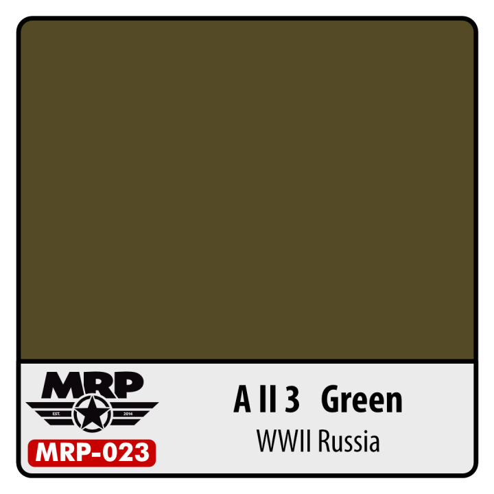 Boxart A II 3 | Green | WWII Russia  MR.Paint