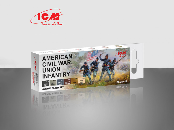Boxart American Civil War Union Infantry  ICM