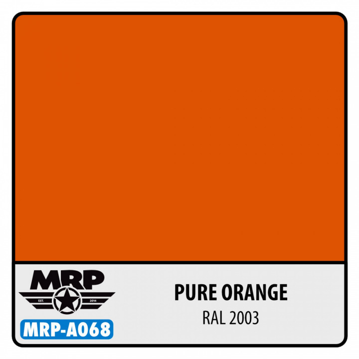 Boxart Pure Orange RAL 2003 MR.Paint Boxart Pure Orange RAL 2003 MR.Paint