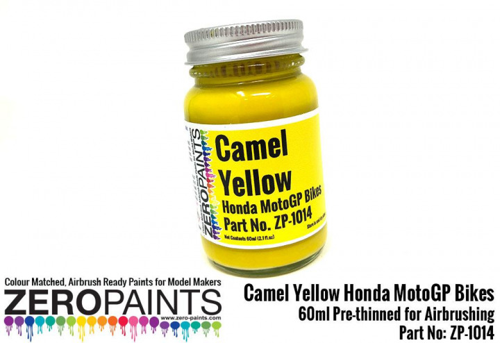 Boxart Honda Camel Yellow  Zero Paints