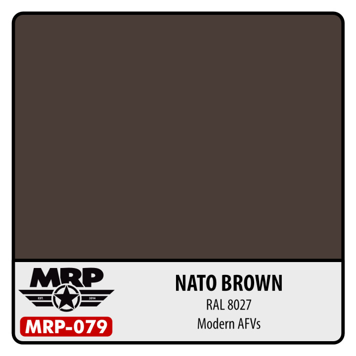 Boxart NATO Brown (RAL 8027)  MR.Paint