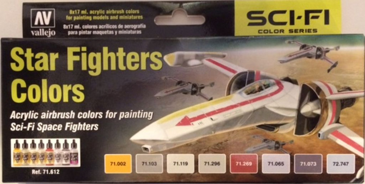 Boxart Star Fighters Colors  Vallejo Model Air