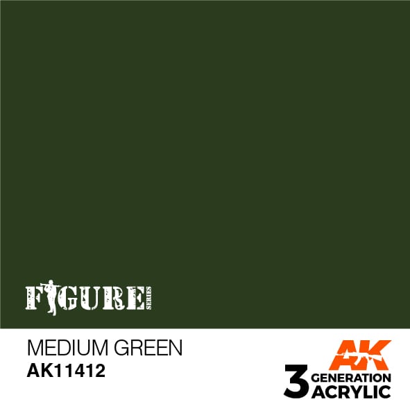 Boxart Medium Green AK 11412 AK 3rd Generation - Figure