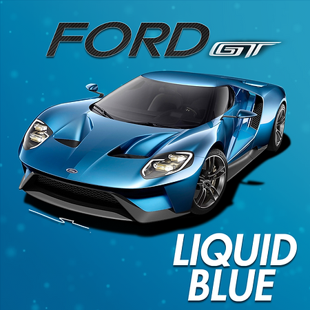 Boxart Ford GT Liquid Blue  Splash Paints