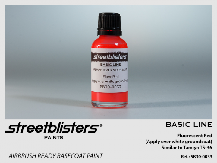 Boxart Fluorescent red  StreetBlisters Paints