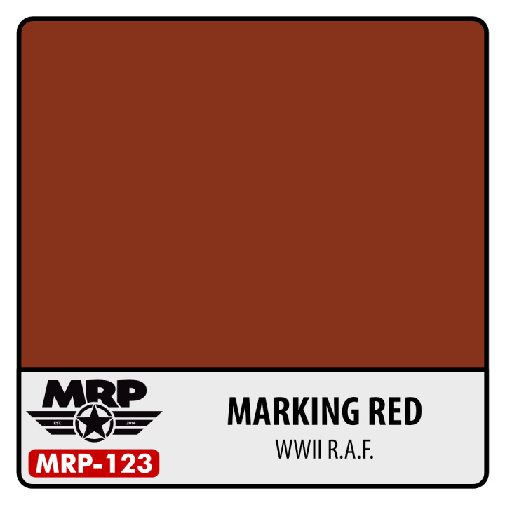 Boxart WWII RAF - Marking Red  MR.Paint