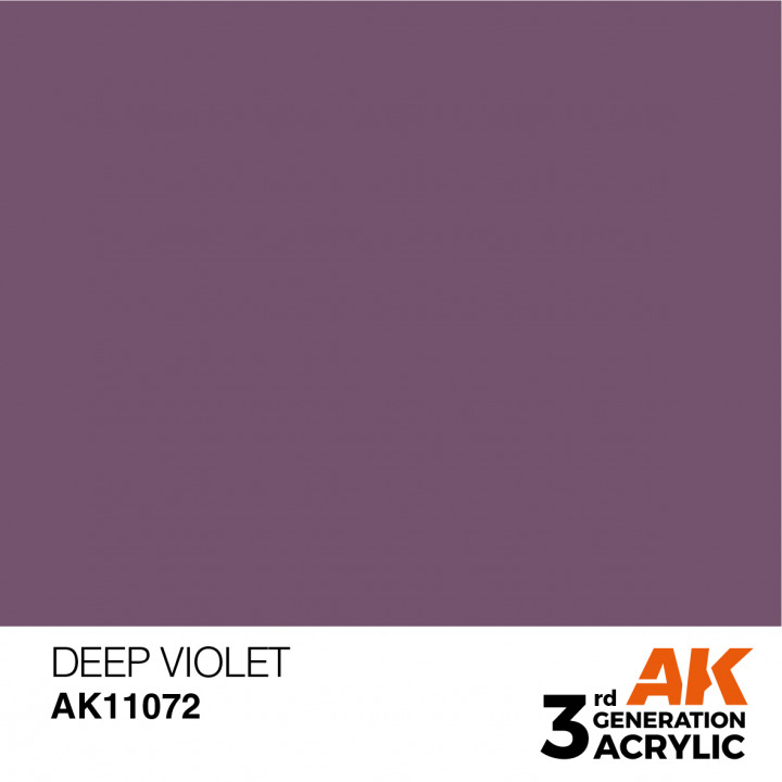 Boxart Deep Violet - Intense  AK 3rd Generation - General