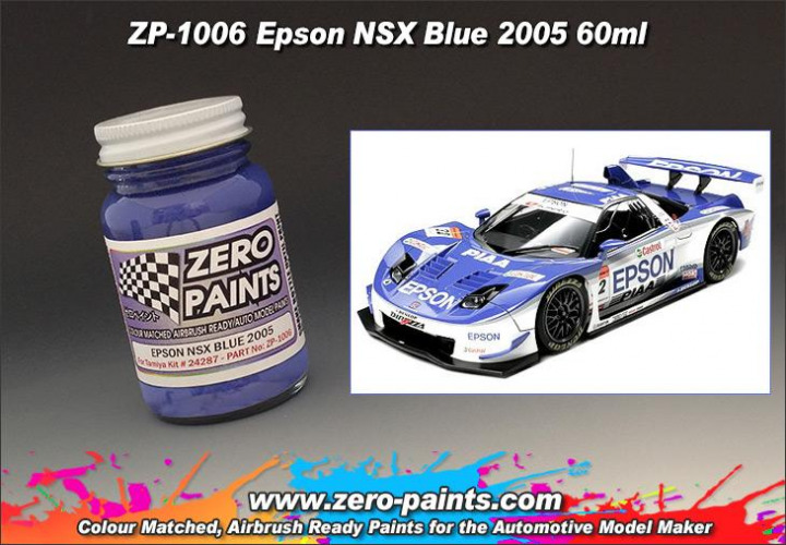 Boxart Epson NSX Blue 2005  Zero Paints
