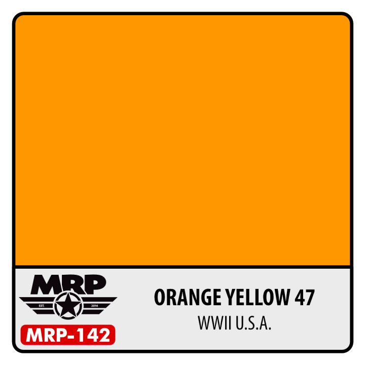 Boxart WWII US - Orange Yellow 47  MR.Paint