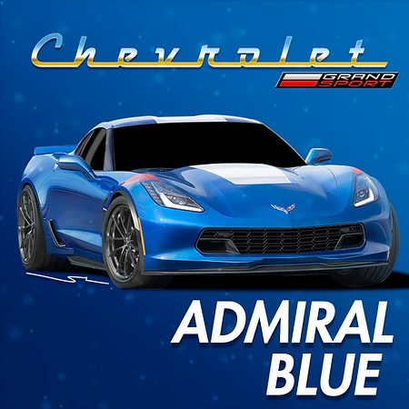 Boxart Chevrolet Admiral Blue  Splash Paints