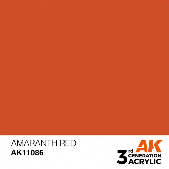 Boxart Amaranth Red - Standard  AK 3rd Generation - General