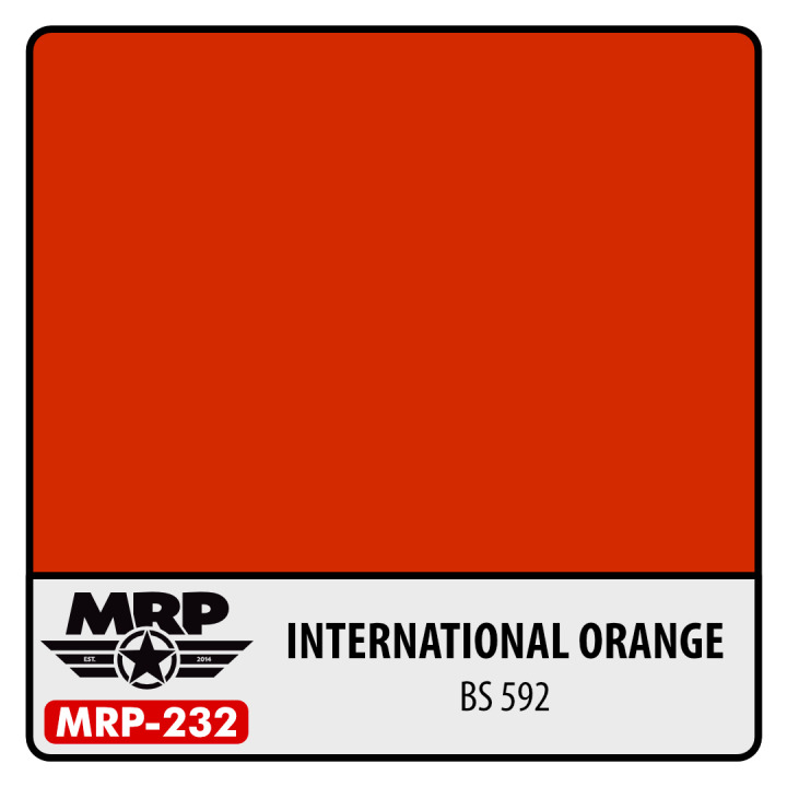 Boxart International Orange (BS592) MR.Paint Boxart International Orange (BS592) MR.Paint