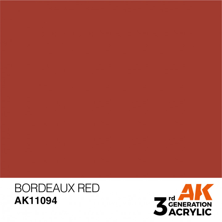 Boxart Bordeaux Red - Standard  AK 3rd Generation - General