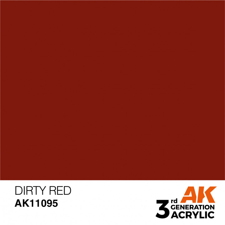 Boxart Dirty Red - Standard  AK 3rd Generation - General