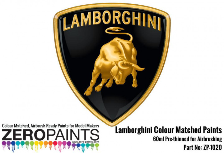 Boxart Lamborghini Colours  Zero Paints