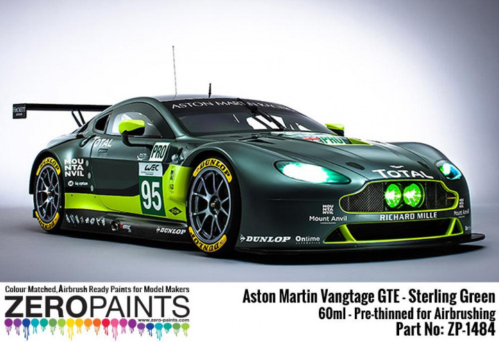 Boxart Aston Martin Vantage GTE - Sterling Green  Zero Paints