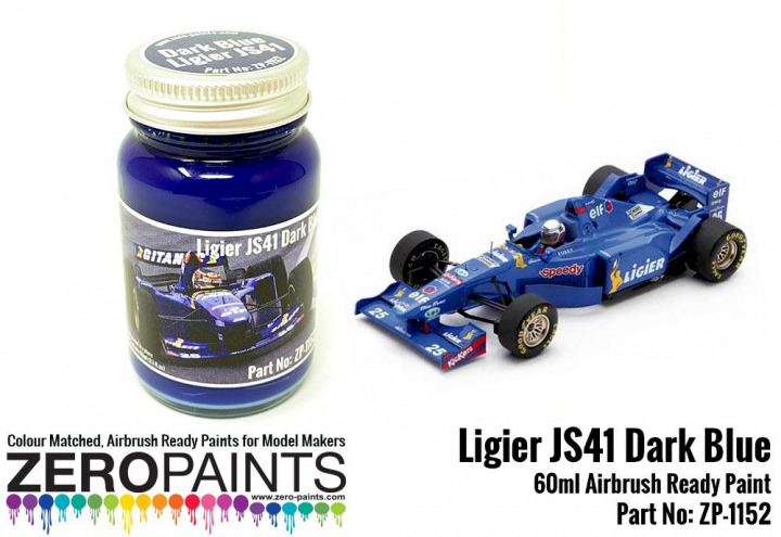 Boxart Ligier JS41 Dark Blue  Zero Paints