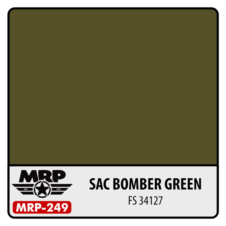 Boxart SAC Bomber Green (FS34127)  MR.Paint