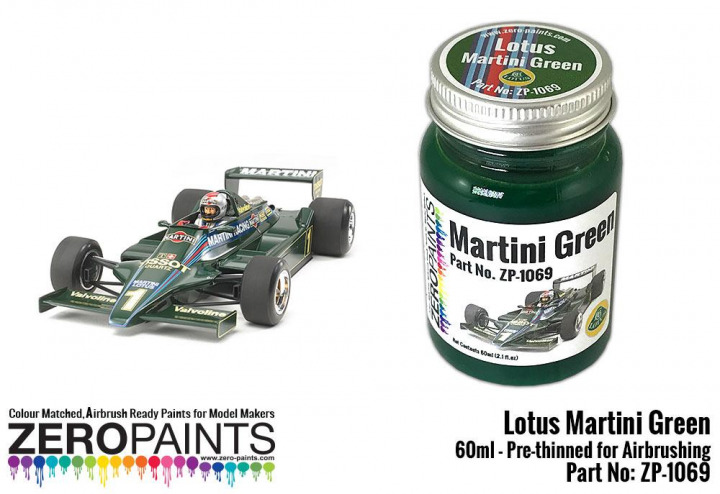 Boxart Lotus Martini Green  Zero Paints