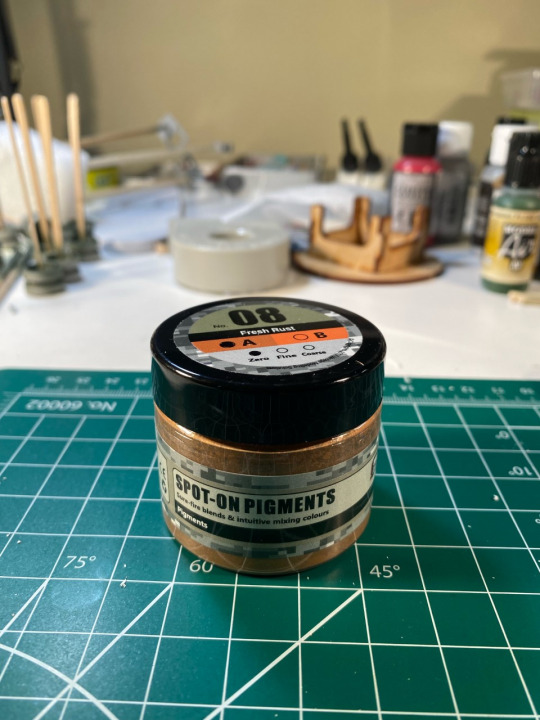 Boxart Iron Oxide Fresh Rust  VMS Spot-on Pigments