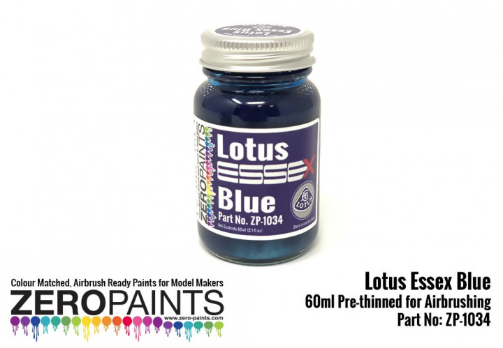 Boxart Lotus Essex Blue  Zero Paints
