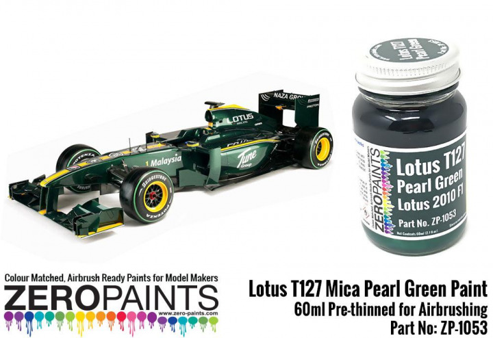 Boxart Lotus T127 Mica Pearl Green  Zero Paints