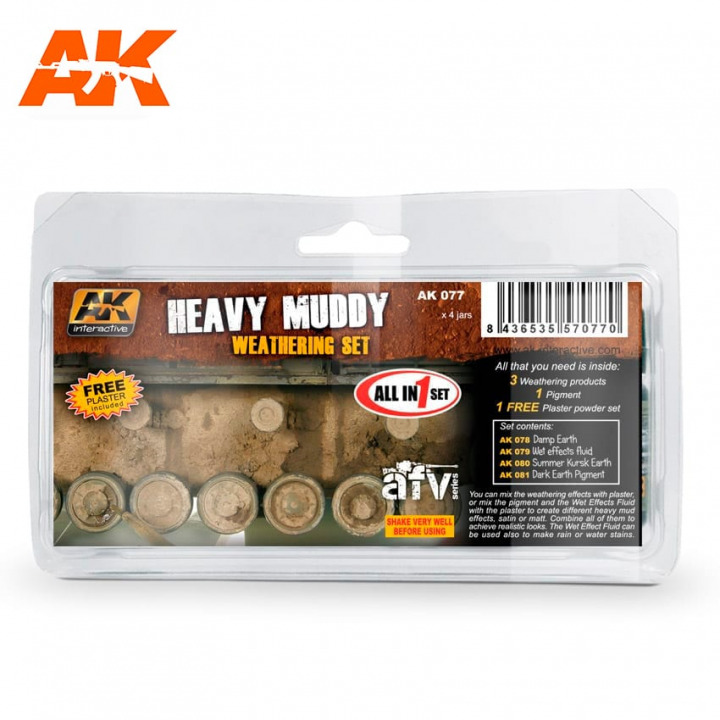 Boxart Heavy Muddy Set  AK Interactive