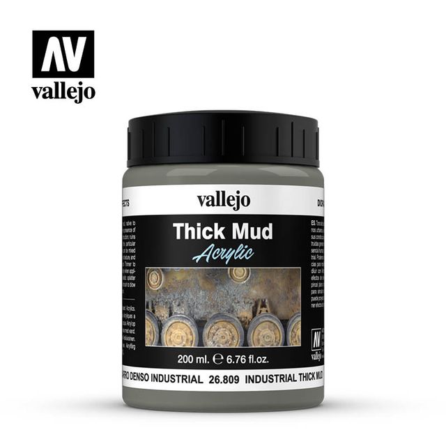 Boxart Acrylic Thick Mud - Industrial Mud  Vallejo Diorama Effects