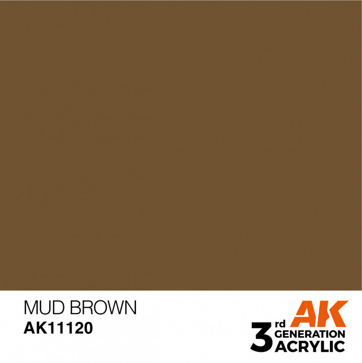 Boxart Mud Brown - Standard AK 11120 AK 3rd Generation - General