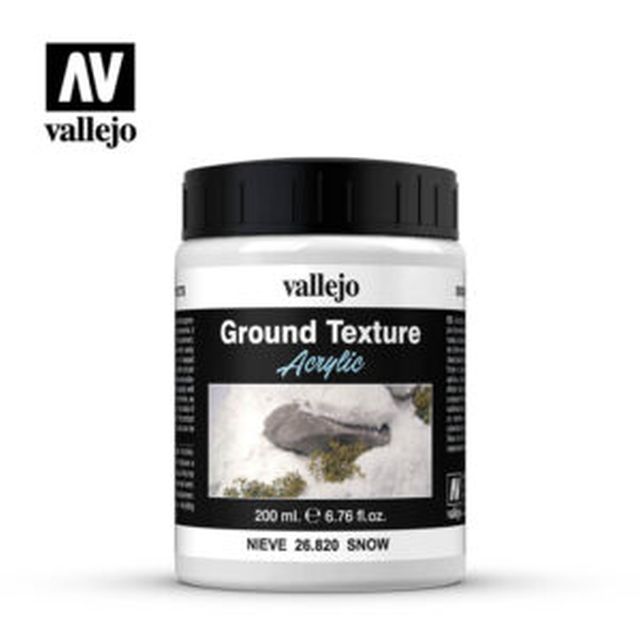 Boxart Acrylic Ground Texture - Snow  Vallejo Diorama Effects