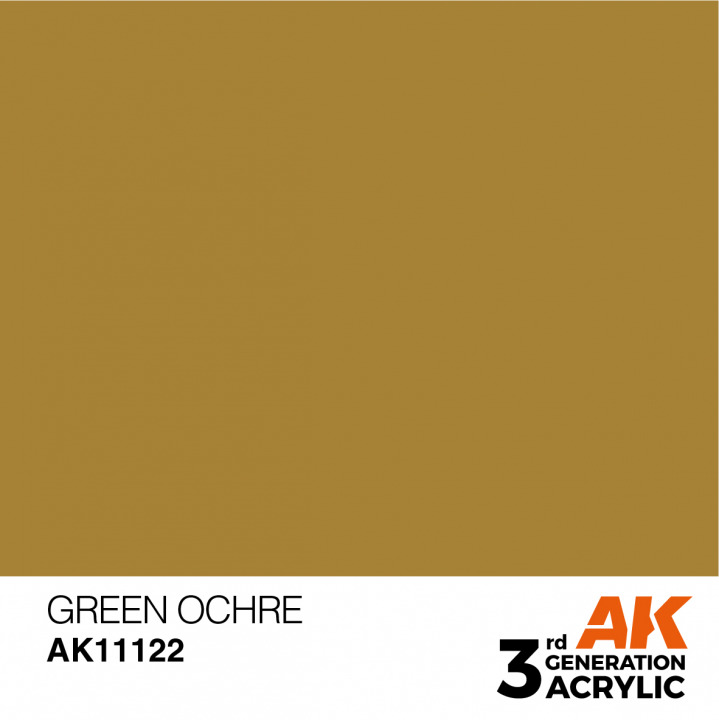 Boxart Green Ochre - Standard  AK 3rd Generation - General