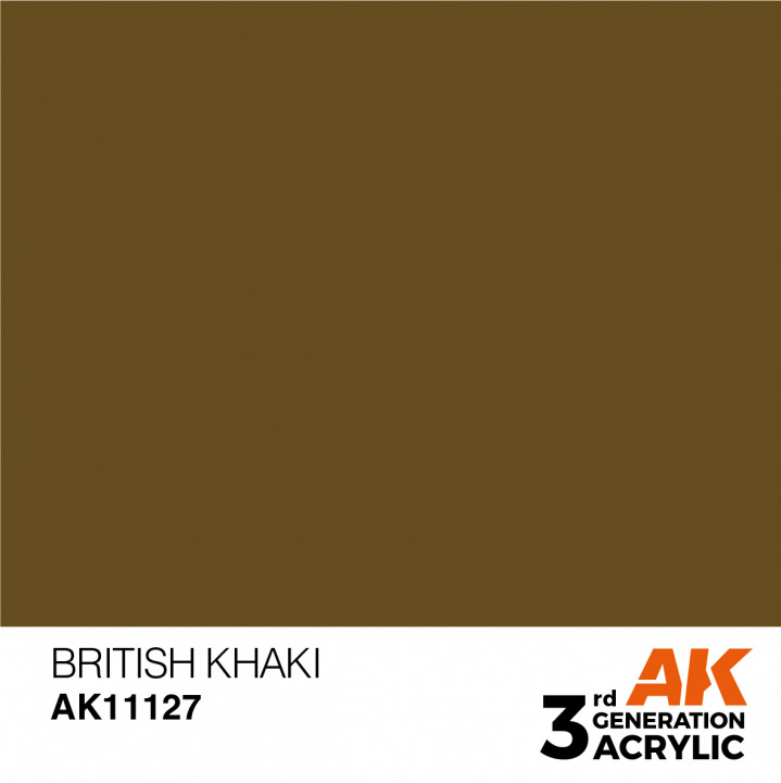 Boxart British Khaki - Standard  AK 3rd Generation - General