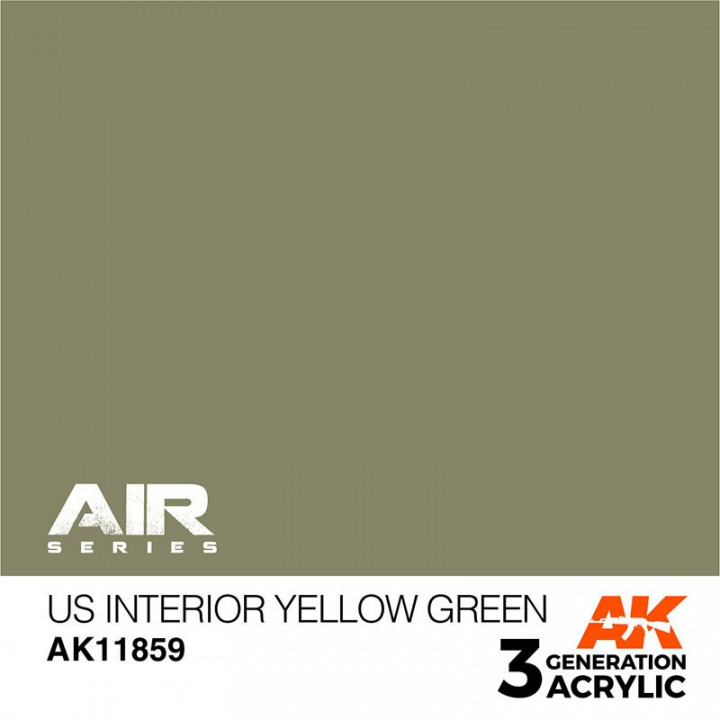 Boxart US Interior Yellow Green  AK 3rd Generation - Air