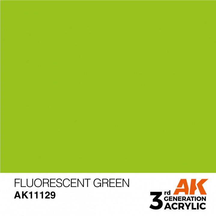 Boxart Fluorescent Green - Standard  AK 3rd Generation - General