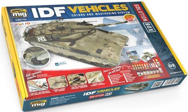 Boxart IDF Vehicles - Solution Box  Ammo by Mig Jimenez
