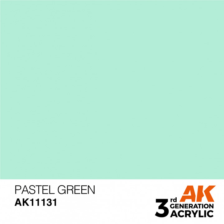 Boxart Pastel Green - Pastel  AK 3rd Generation - General