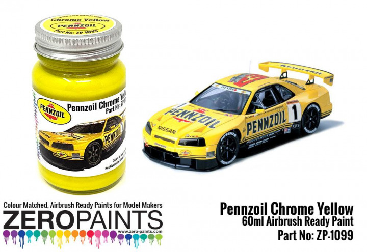 Boxart Pennzoil Chrome Yellow  Zero Paints