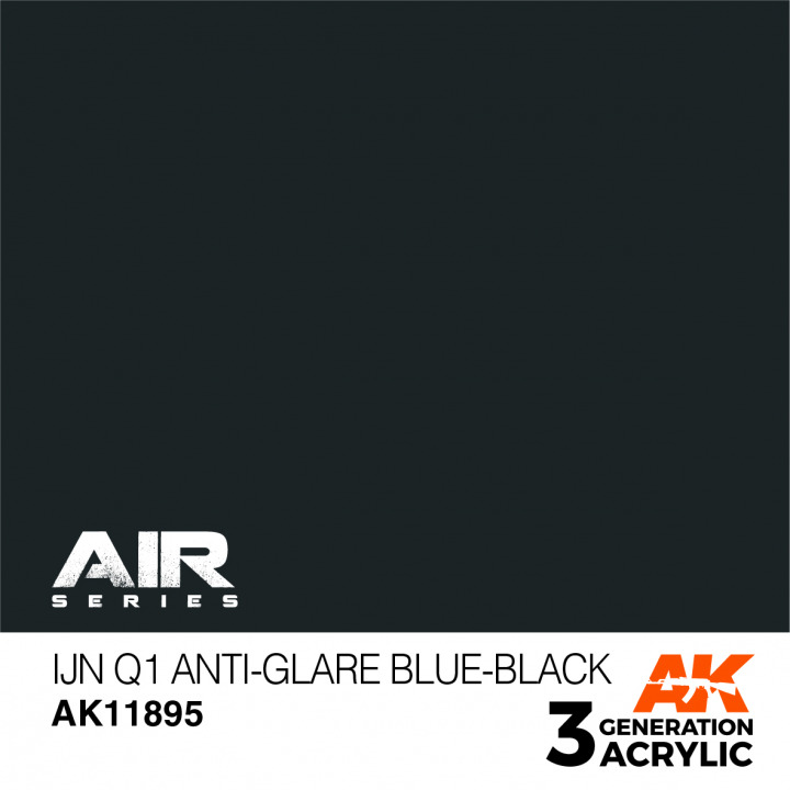 Boxart IJN Q1 Anti-Glare Blue-Black  AK 3rd Generation - Air